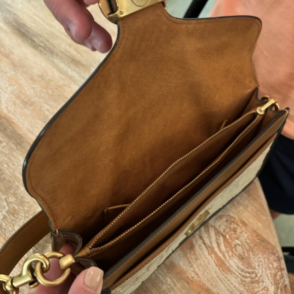 Coach Tabby Shoulder Bag 26 Brown and Cream Shoulder Bag - Picture 4 of 8